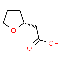 ChemSpider 2D Image | (2R)-Tetrahydro-2-furanylacetic acid | C6H10O3