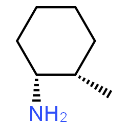 ChemSpider 2D Image | cis-2-methyl-cyclohexylamine | C7H15N