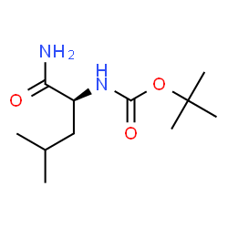 ChemSpider 2D Image | Boc-L-leucine amide | C11H22N2O3