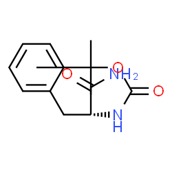 ChemSpider 2D Image | TERT-BUTYL [(1R)-2-AMINO-1-BENZYL-2-OXOETHYL]CARBAMATE | C14H20N2O3