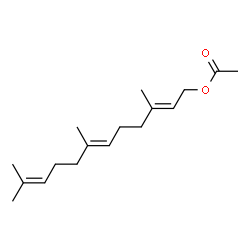 ChemSpider 2D Image | Farnesyl acetate | C17H28O2