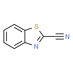 ChemSpider 2D Image | 2-Cyano-benzo[d]thiazole | C8H4N2S