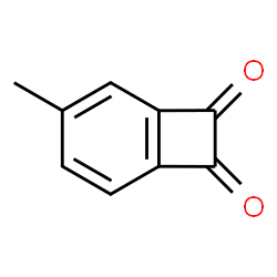 ChemSpider 2D Image | 3-Methylbicyclo[4.2.0]octa-1,3,5-triene-7,8-dione | C9H6O2