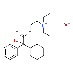 ChemSpider 2D Image | Oxyphenonium bromide | C21H34BrNO3