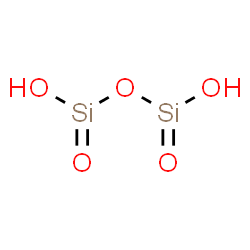 ChemSpider 2D Image | disilicic acid | H2O5Si2