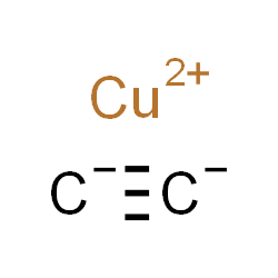 ChemSpider 2D Image | Copper(2+) ethynediide | C2Cu