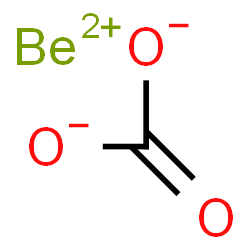 ChemSpider 2D Image | Beryllium carbonate | CBeO3