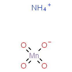 ChemSpider 2D Image | Ammonium oxido(trioxo)manganese | H4MnNO4