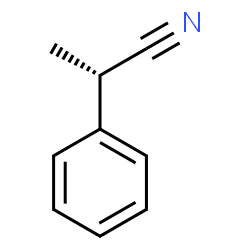 ChemSpider 2D Image | (2S)-2-Phenylpropanenitrile | C9H9N