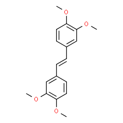 ChemSpider 2D Image | 3,3',4,4'-Tetramethoxystilbene | C18H20O4