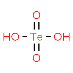 ChemSpider 2D Image | Telluric acid | H2O4Te