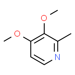 ChemSpider 2D Image | 3,4-Dimethoxy-2-methylpyridine | C8H11NO2