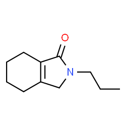 ChemSpider 2D Image | 2-Propyl-2,3,4,5,6,7-hexahydro-1H-isoindol-1-one | C11H17NO