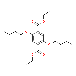 ChemSpider 2D Image | Diethyl 2,5-dibutoxyterephthalate | C20H30O6