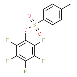 ChemSpider 2D Image | Pentafluorophenyl 4-methylbenzenesulfonate | C13H7F5O3S