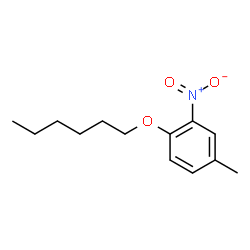 ChemSpider 2D Image | Hexyl 4-methyl-2-nitrophenyl ether | C13H19NO3
