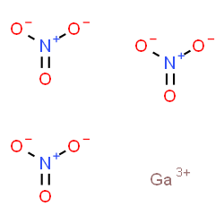 ChemSpider 2D Image | gallium nitrate | GaN3O9
