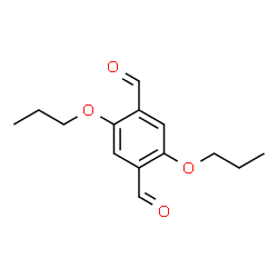 ChemSpider 2D Image | 2,5-Dipropoxyterephthalaldehyde | C14H18O4
