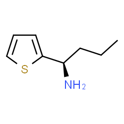 ChemSpider 2D Image | (1R)-1-(2-Thienyl)-1-butanamine | C8H13NS