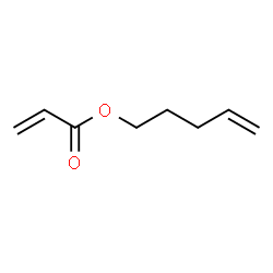 ChemSpider 2D Image | 4-Penten-1-yl acrylate | C8H12O2