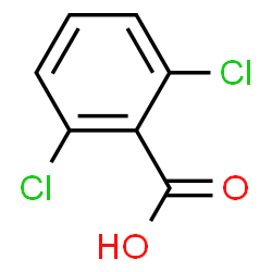 ChemSpider 2D Image | 2,6-Dichlorobenzoic acid | C7H4Cl2O2