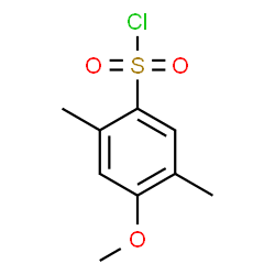 ChemSpider 2D Image | 4-Methoxy-2,5-dimethylbenzenesulfonyl chloride | C9H11ClO3S