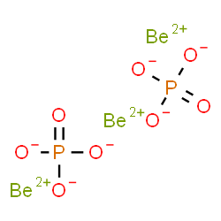 ChemSpider 2D Image | BERYLLIUM PHOSPHATE | Be3O8P2