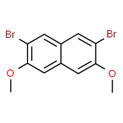 ChemSpider 2D Image | 2,7-Dibromo-3,6-dimethoxynaphthalene | C12H10Br2O2