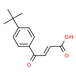 ChemSpider 2D Image | 3-(4-tert-Butylbenzoyl)acrylic acid | C14H16O3