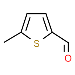 ChemSpider 2D Image | 5-Methyl-2-thenaldehyde | C6H6OS
