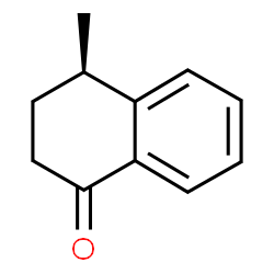 ChemSpider 2D Image | (4R)-4-Methyl-3,4-dihydro-1(2H)-naphthalenone | C11H12O
