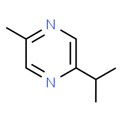 ChemSpider 2D Image | 2-Isopropyl-5-methylpyrazine | C8H12N2