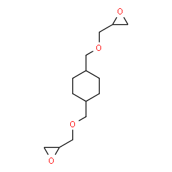 ChemSpider 2D Image | 2,2'-[1,4-Cyclohexanediylbis(methyleneoxymethylene)]dioxirane | C14H24O4
