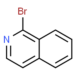 ChemSpider 2D Image | 1-Bromoisoquinoline | C9H6BrN
