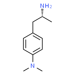 ChemSpider 2D Image | 4-[(2R)-2-Aminopropyl]-N,N-dimethylaniline | C11H18N2