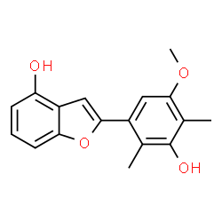 ChemSpider 2D Image | Stemofuran E | C17H16O4