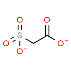 ChemSpider 2D Image | Sulfonatoacetate | C2H2O5S