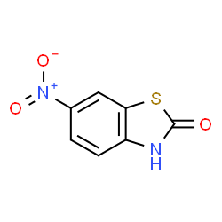 ChemSpider 2D Image | 6-Nitro-benzothiazol-2-one | C7H4N2O3S