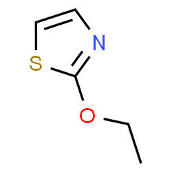 ChemSpider 2D Image | 2-Ethoxythiazole | C5H7NOS