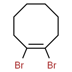 ChemSpider 2D Image | (1Z)-1,2-Dibromocyclooctene | C8H12Br2