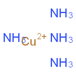 ChemSpider 2D Image | Tetraamminecopper(II) ion | H12CuN4