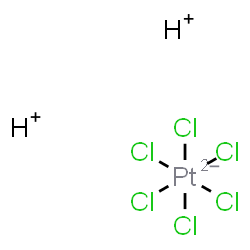 ChemSpider 2D Image | Chloroplatinic acid | H2Cl6Pt
