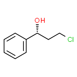 ChemSpider 2D Image | (R)-3-Chloro-1-phenylpropan-1-ol | C9H11ClO