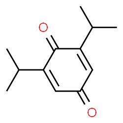 ChemSpider 2D Image | 2,6-DIISOPROPYLBENZOQUINONE | C12H16O2