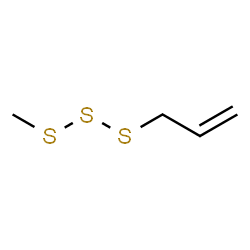 ChemSpider 2D Image | Allyl methyl trisulfide | C4H8S3