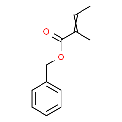 ChemSpider 2D Image | Benzyl 2-methylbut-2-enoate | C12H14O2