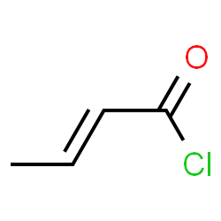 ChemSpider 2D Image | Crotonyl Chloride | C4H5ClO