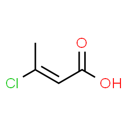 ChemSpider 2D Image | cis-3-Chlorocrotonic acid | C4H5ClO2