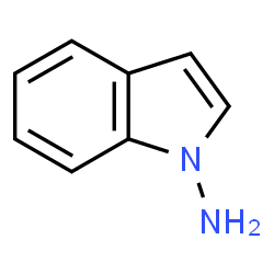 ChemSpider 2D Image | 1-Aminoindole | C8H8N2