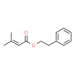 ChemSpider 2D Image | Phenylethyl senecioate | C13H16O2